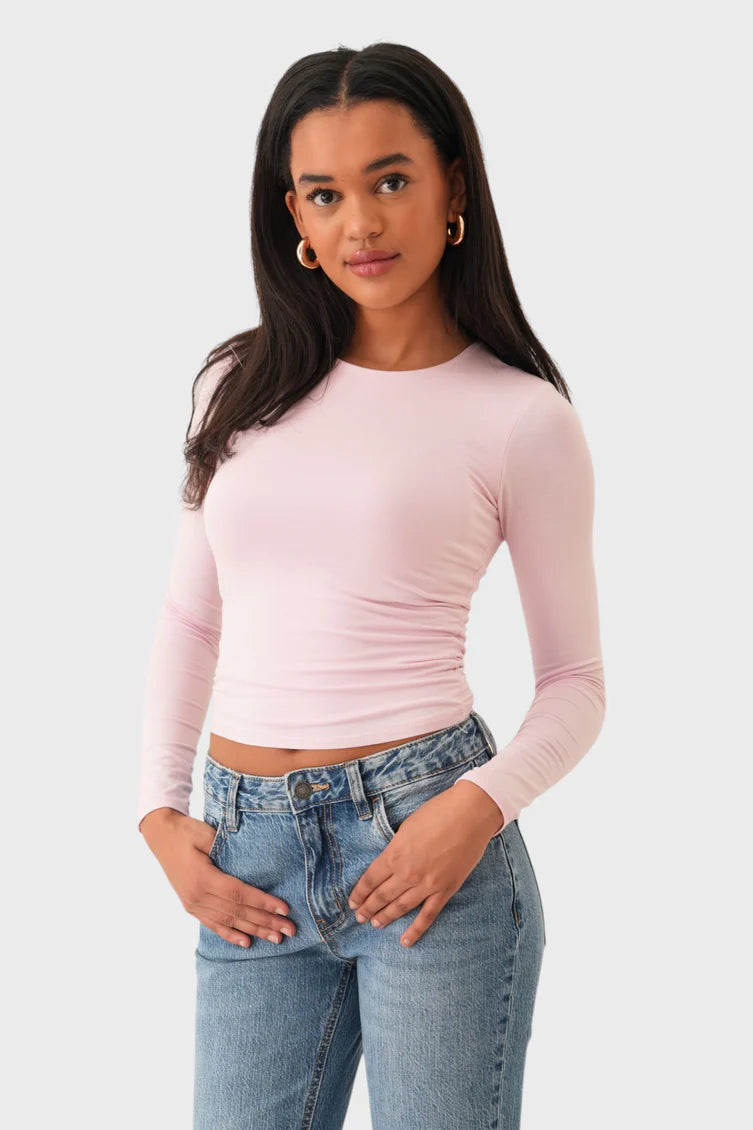 "Muse" top pink